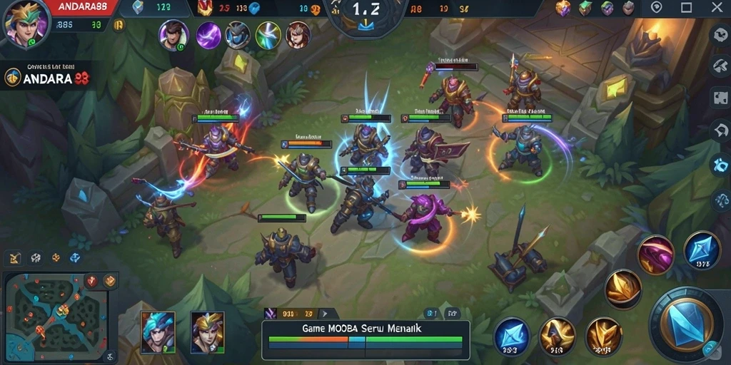 Tampilan gameplay ANDARA88 yang seru dan menegangkan.