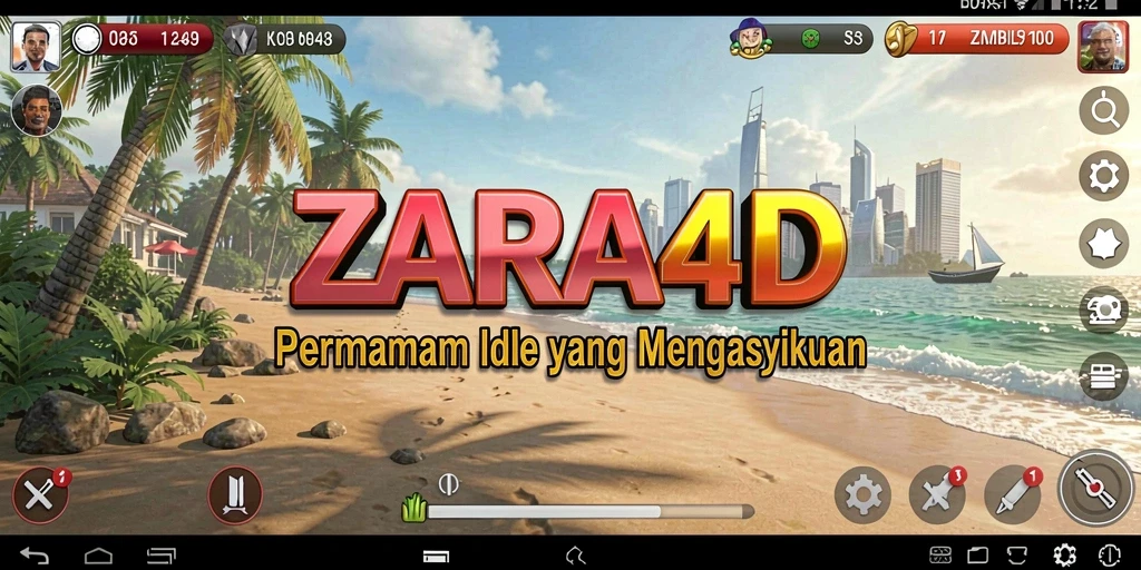 Tampilan gameplay memukau dari ZARA4D yang membuat ketagihan.